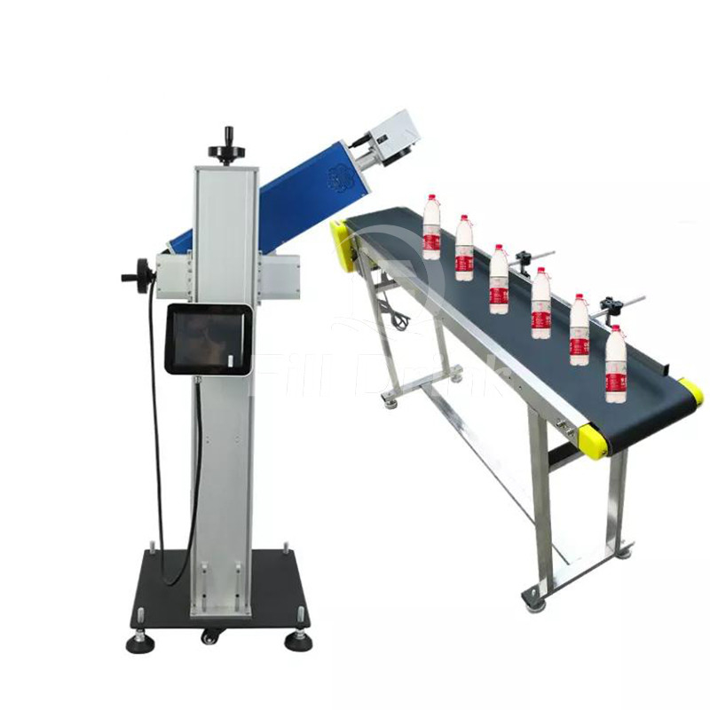 El laser de la impresora de la botella 200DPI fecha la codificación del equipo para las botellas plásticas