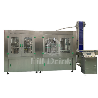 La máquina de rellenar del gas de la soda de la botella del ANIMAL DOMÉSTICO carbonató la embotelladora de soda sin fuga de aire