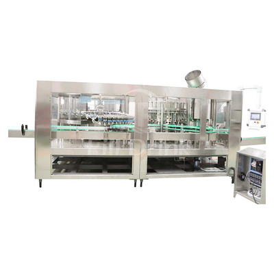 Pequeña escala Juice Bottling Equipment de Juice Bottle Filling Machine 25000B/H de la bebida